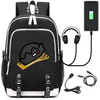 Riverdale South side serpents printing USB Charging Backpacks