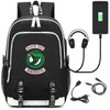 Riverdale South side serpents printing USB Charging Backpacks