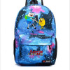 Adventure Time printing shoulder canvas backpack