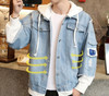 Fullmetal Alchemist Anime Edward Elric Fashion Denim Jacket