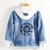 Fullmetal Alchemist Anime Edward Elric Fashion Denim Jacket