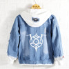 Fullmetal Alchemist Anime Edward Elric Fashion Denim Jacket