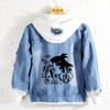 Kaguya-sama: Love Is War Kaguya Shinomiya hoodie Anime reflect light Denim Jacket
