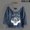 Kaguya-sama: Love Is War Kaguya Shinomiya hoodie Anime reflect light Denim Jacket
