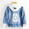 Kaguya-sama: Love Is War Kaguya Shinomiya hoodie Anime reflect light Denim Jacket
