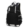 My Hero Academia Printed Black Large Capacity Waterproof Unisex Casual School Backpack