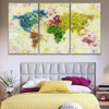 Paint Splash World Map