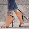 Women Summer Shoes T-stage Fashion Dancing High Heel Sandals Sexy Stiletto Party Wedding Shoes White Black