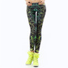 NADANBAO  Fashion Women leggings  3D Printed color legins Ray fluorescence leggins pant legging for Woman