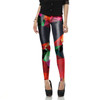 NADANBAO  Fashion Women leggings  3D Printed color legins Ray fluorescence leggins pant legging for Woman
