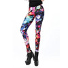 NADANBAO  Fashion Women leggings  3D Printed color legins Ray fluorescence leggins pant legging for Woman