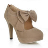 size big 34-43 new  Fashion Platform High Heels Women Pumps Spring Summer Autumn Bowtie Women Shoes Woman No.A