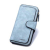 Nubuck Leather Zipper Wallet with Rope Nubuck Leather Zipper Wallet with Rope