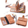 Nubuck Leather Zipper Wallet with Rope Nubuck Leather Zipper Wallet with Rope