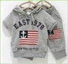 summer girls boys cream 369 children clothing set baby clothes short-sleeve T-shirt hoodies pant kids sport suit