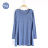 New Fashion Clothes Women Dress 100% Cotton Autumn Winter Dress Female Long Sleeve Dress O-Neck Woolen Dresses