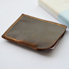 Top Layer Cow Leather Handmade Men minimalist wallet