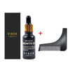 Men Beard Growth  Oil Kit Soften Hair Growth Nourishing Enhancer Beard Wax Balm Moustache Oil Leave-In Conditioner Beard Care