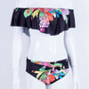 Off Shoulder Flower Swimwear Women Swimsuit Ruffles Bikini Set Off Shoulder Flower Swimwear Women Swimsuit Ruffles Bikini Set