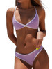 Multicolor Sexy Split Bikini