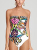 Siamese Printed Bikini One Piece Sexy Swimsuit