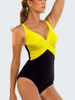 Large Size Ladies One Piece Sexy Swimsuit