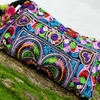 National Style Embroidery Canvas Tassel Shoulder bag