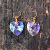 Bling Magic Moon Eardrop Pendant Handmade Wire Earrings
