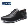 ZUNYU New Summer Autumn Leather Men Shoes Big Size 38-48