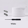 1Pair Fashion Magnetic Shoelaces Elastic No Tie Shoe Laces