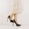Black Pointed Toe Stiletto Pumps