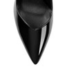 Black Platform Stiletto High Heels Pumps