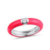 Colorful Stackable Handmade Enamel Rings