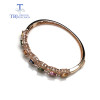 Vintage Color Sapphire Gemstone Bangles