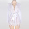 Sexy Lace Lingerie Lace-up Plus Size Nightwear