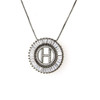 Cubic Zirconia Alphabet 26 letters Pendant Necklace