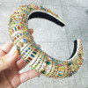Rhinestones Beaded Headband Rhinestones Beaded Headband