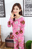 19 Colors Women Pajamas Suits Spring Autumn Cartoon Female Long-sleeve Pajama Pants Milk Silk Pajamas Suits tracksuit