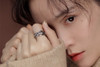 Bohemian Adjustable Geometric Irregular Ring