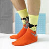 Fashion Art  Cotton Crew Socks  Painting Character Pattern for Women Men Harajuku Design Sox Calcetines Van Gogh