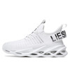 Men Shoes Fly Knit Mesh Breathable Light Weight Running Shoes