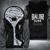 Balor Club Men's Women's Printing Pattern Thicken Fleece Zipper Hoodies