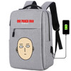 ONE PUNCH MAN usb charging canvas Backpack