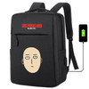 ONE PUNCH MAN usb charging canvas Backpack