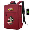 My Hero Academia usb charging canvas Backpack