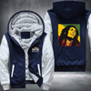 Bob Marley Winter Jacket HoodiesThicken Fleece Zipper