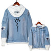 Natsume Yuujinchou Anime cat teacher Jeans hoodie Coat