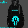 World Warcraft Horde symbol bag styles between male and female students Backpack