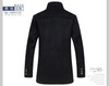 Winter Men Splice Woolen Jacket