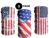 Best USA Flag 3 Pack Face Mask Sun Shield Bandana Special Best USA Flag 3 Pack Face Mask Sun Shield Bandana Special
